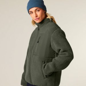 Stanley/Stella Brooker unisex sherpa Jacket