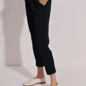 THE ROLLED CUFF PANT 28.5 - BLACK