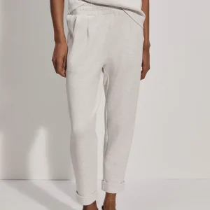 THE ROLLED CUFF PANT 28.5 - IVORY MARL