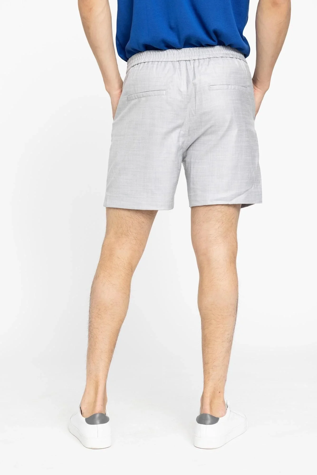 TURI SHORTS 852 - LIGHT GREY MELANGE - Afbeelding 3
