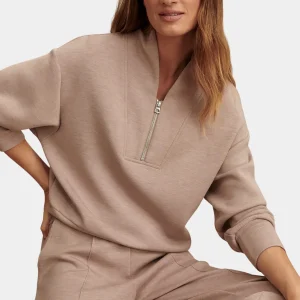 DAVIDSON SWEAT - TAUPE MARL