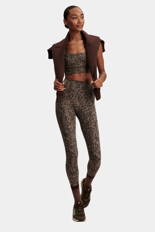 FREESOFT HIGH RISE LEGGING 25 - BROWN CONTRAST CHEETAH - Afbeelding 3