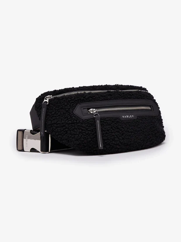 KANSA SHERPA BELT BAG - BLACK - Afbeelding 3