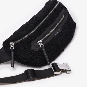 KANSA SHERPA BELT BAG - BLACK