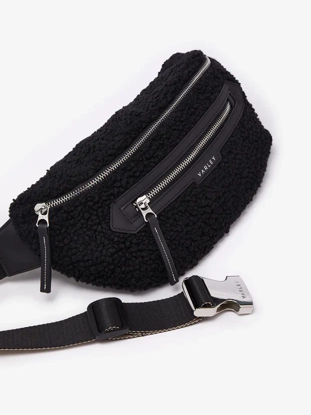 KANSA SHERPA BELT BAG - BLACK - Afbeelding 2