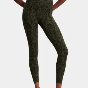BRUSHED WORKOUT LEGGING 28 - OLIVE SMOKE
