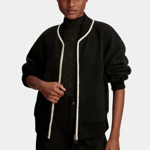 HANSLEY FLEECE JACKET - BLACK