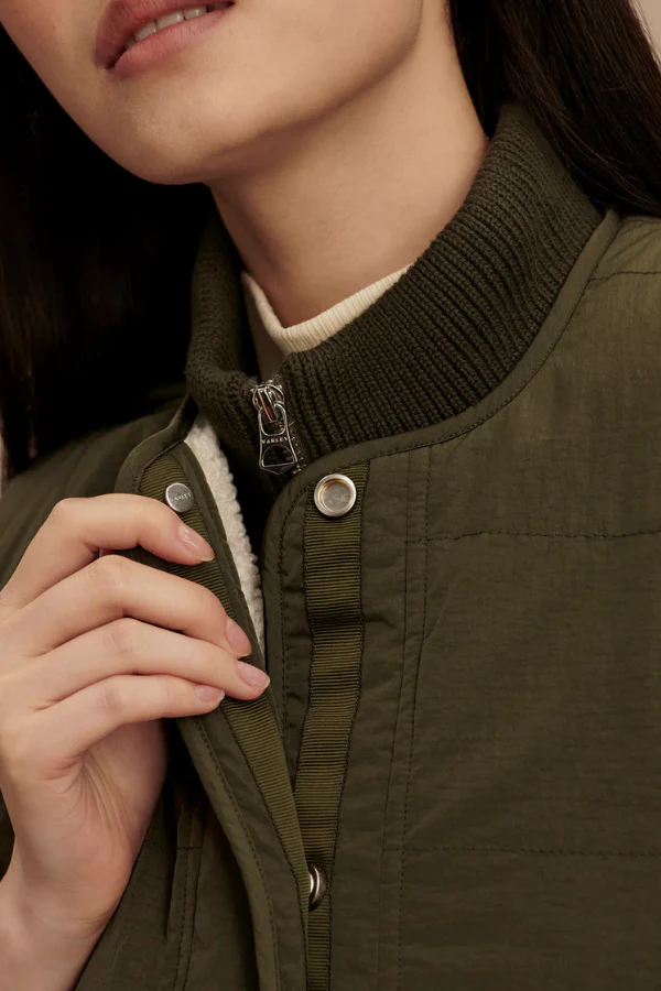 AUDREA REVERSIBLE GILET - FOREST NIGHT - Afbeelding 6