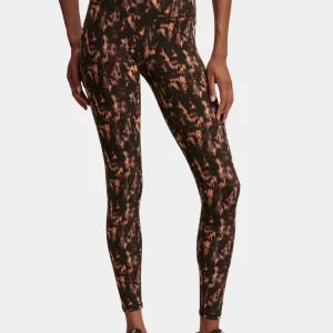 BRUSHED WORKOUT LEGGING 28 - SMOKY TORTOISESHELL