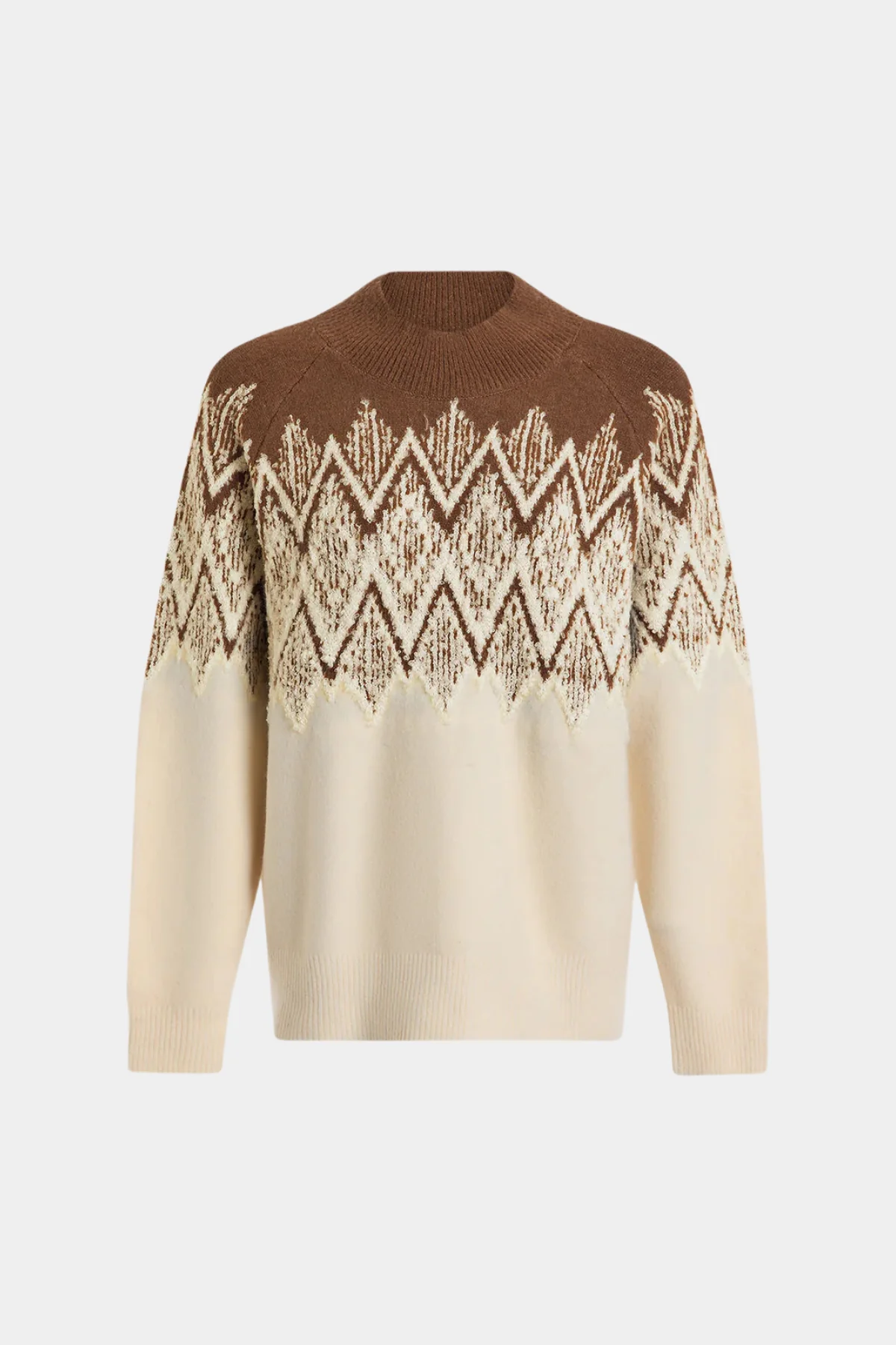 SIREN JACQUARD SWEATER 2.0 - COCOA DUST - Afbeelding 7