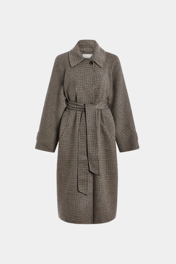 FAIRBOURN BELTED LONG COAT - DEEP TAUPE - Afbeelding 6