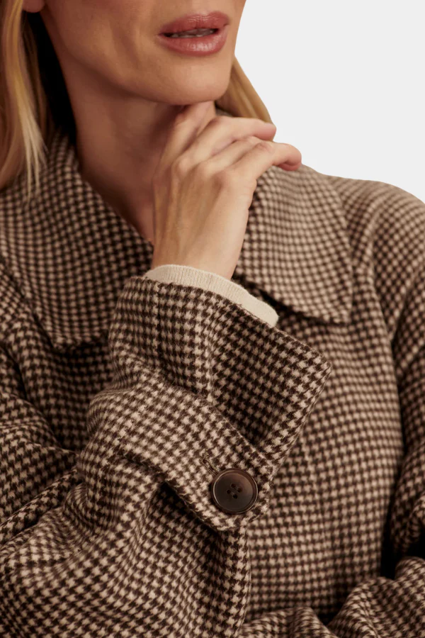 FAIRBOURN BELTED LONG COAT - DEEP TAUPE - Afbeelding 3