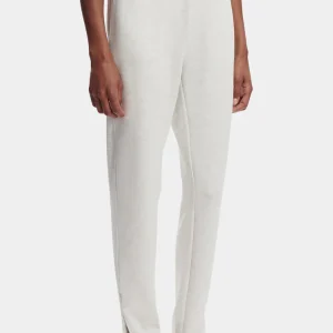 THE SLIM ZIP HEM PANT 29.5 - IVORY MARL