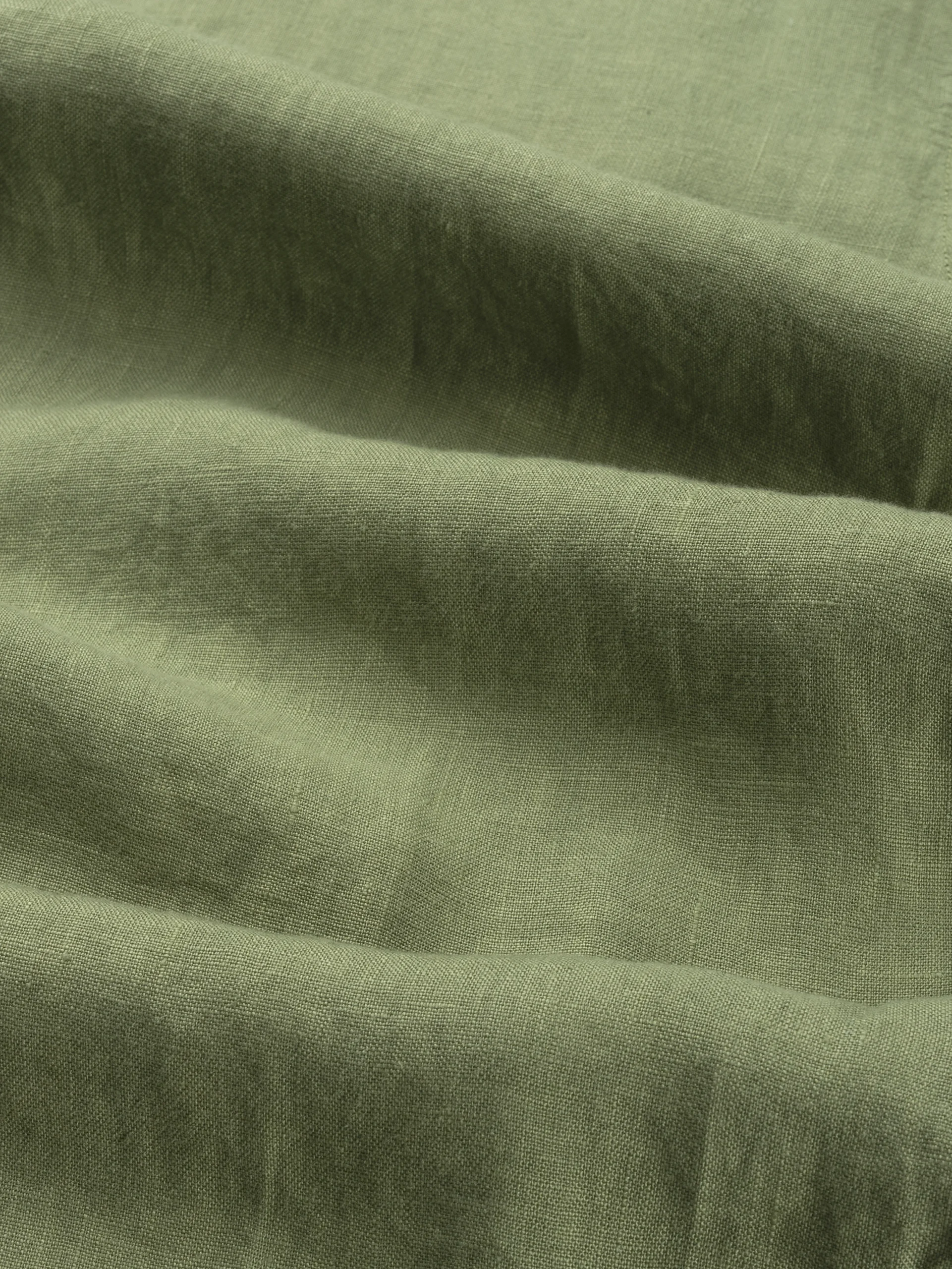 LINEN SHIRT - OLIVE - Afbeelding 4