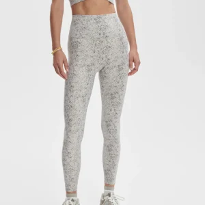 MOVE SUPER HIGH LEGGING 25 - IVORY TEXTURED SNAKE