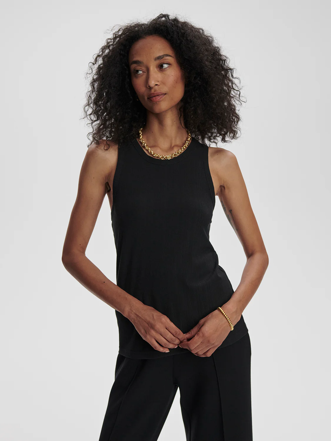 THURMAN TANK - BLACK - Afbeelding 2