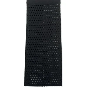 TRIBECCA CROCHET SKIRT - BLACK