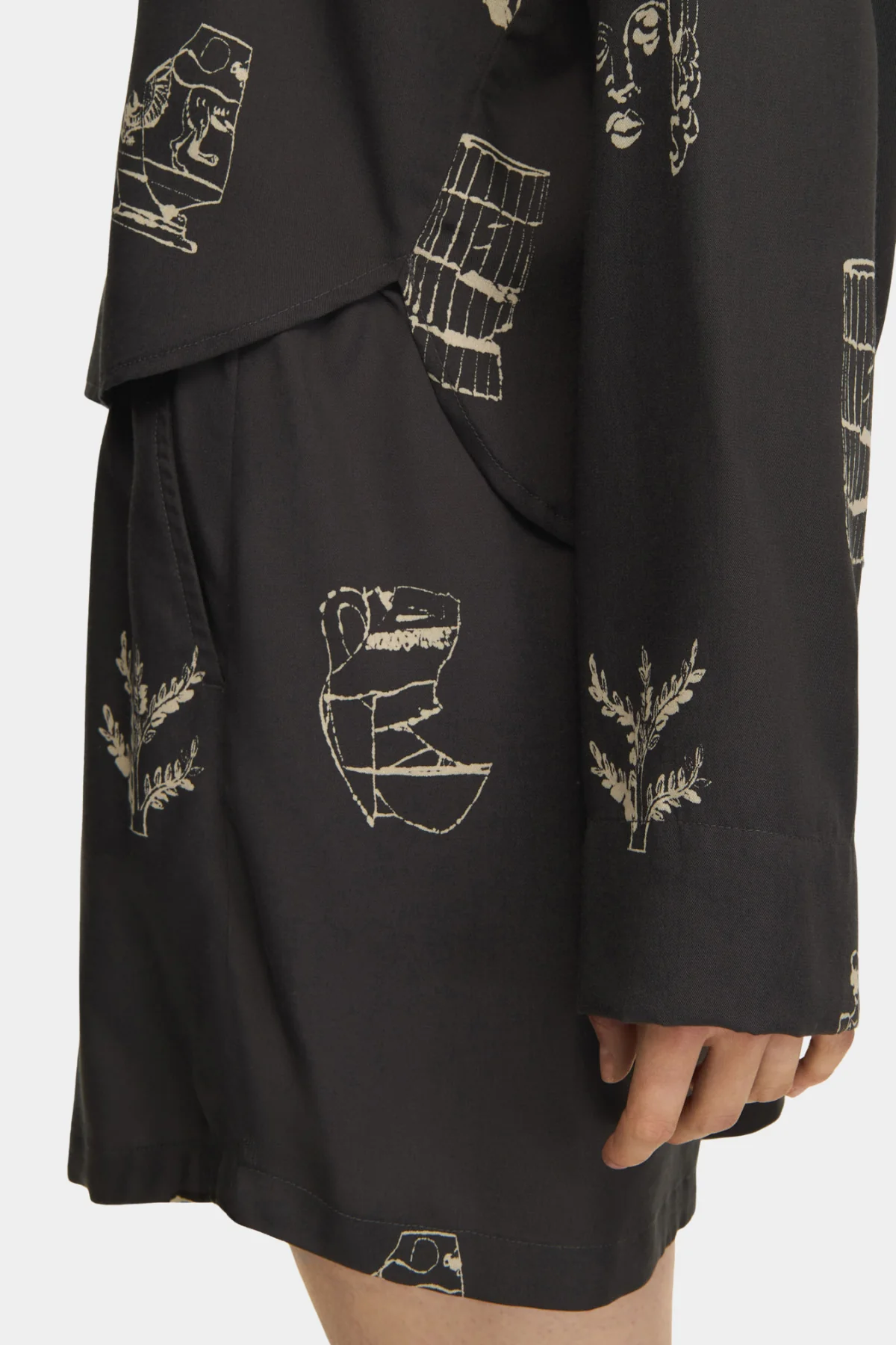 WENDELY AOP - NIGHT GREY - Afbeelding 4