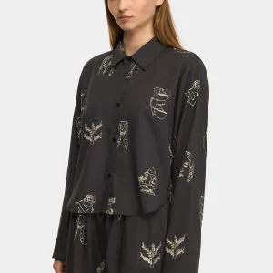 WENDELY AOP - NIGHT GREY