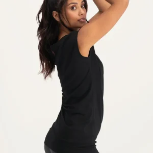 Asana Yoga Tee - Onyx Black