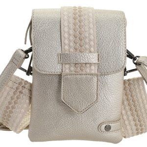 Champagne crossbody en telefoontasje Nancy / Metz