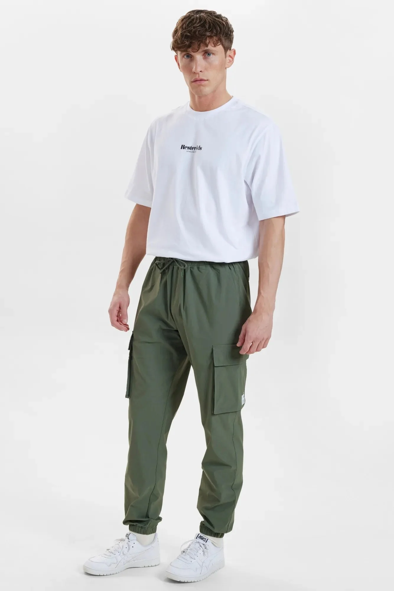 CARGO PANTS LIGHTWEIGHT - GREEN - Afbeelding 4