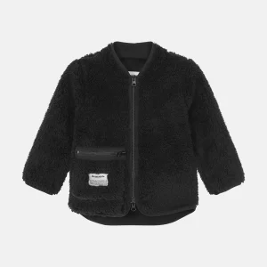KIDS FLEECE JACKET - BLACK