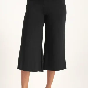 Flow Wijde Yoga Capri - Onyx Black