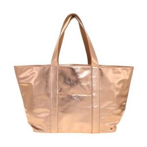 Gold schoudertas / shopper Seychellen