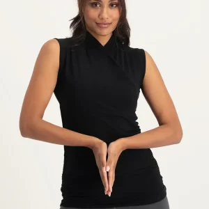 Good Karma Yoga Top - Onyx Black