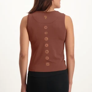 Karuna Balance Loose Fit Tank - Mocca