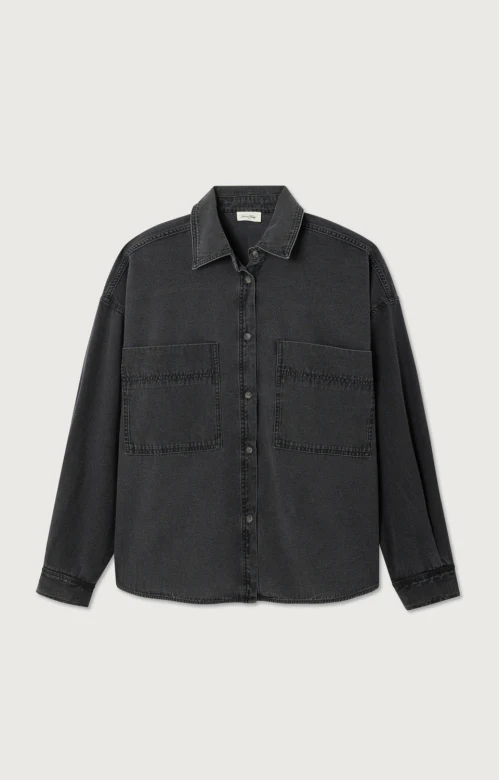 JAZY SHIRT - BLACK - Afbeelding 7