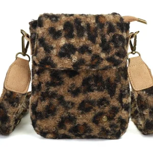 Panter camel teddy telefoontasje Elmen