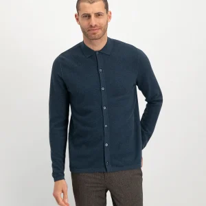 SERGE - INDIAN BLUE MELANGE