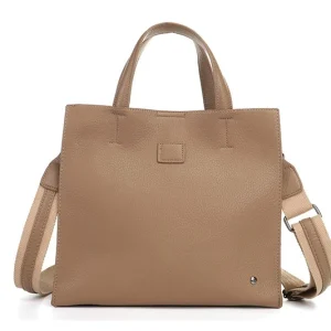 Taupe handtas / shopper Paris