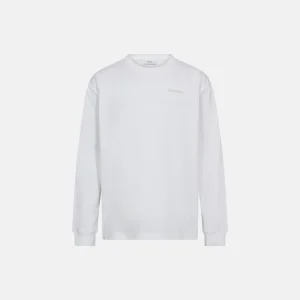 TED BASIC LONG SLEEVE TEE - WHITE