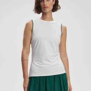 ARTON PERFORMANCE TANK - WHITE/FOREST