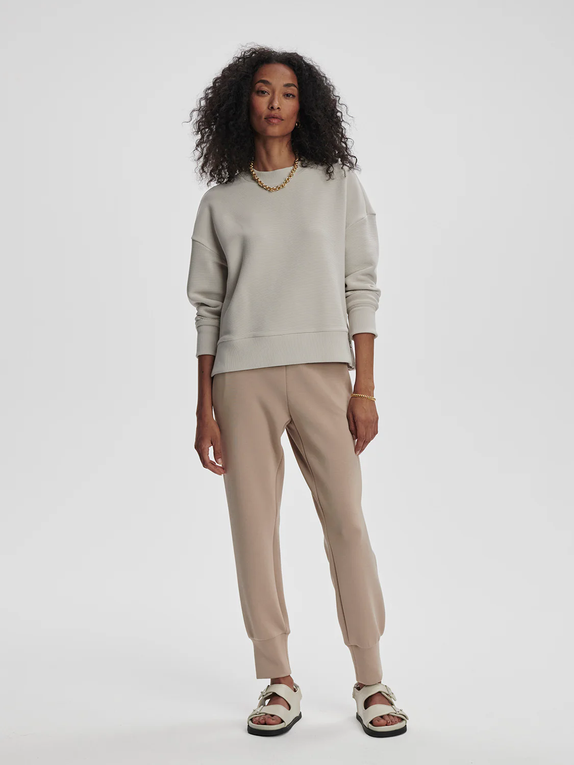 ADDELYN SWEAT - SILVER GREY - Afbeelding 4